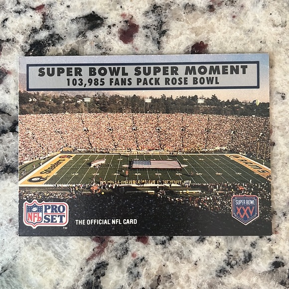 1990 Rare NFL Pro Set Super Bowl Supermen football cards in good condition. - Picture 10 of 10